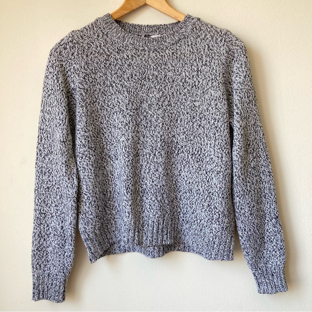 Divided Gray Black Crew Neck Sweater H&M Women S